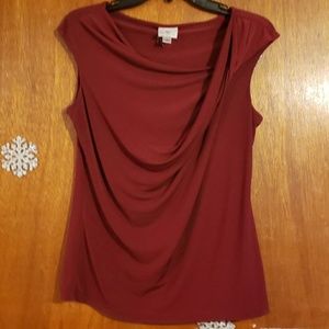 Burgundy/Maroon Blouse